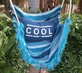 make a hammock in an afternoon, diy, outdoor furniture, outdoor living