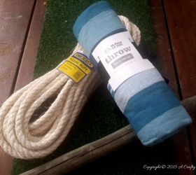 make a hammock in an afternoon, diy, outdoor furniture, outdoor living