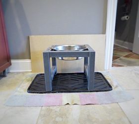diy dog slobber splash blocker, cleaning tips, pets, pets animals, wall decor
