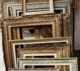 got a mirror and some frames look what you can make, chalk paint, crafts, repurposing upcycling, wall decor