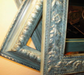 got a mirror and some frames look what you can make, chalk paint, crafts, repurposing upcycling, wall decor