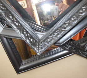 got a mirror and some frames look what you can make, chalk paint, crafts, repurposing upcycling, wall decor