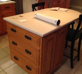 antointette s kitchen cabinet transformation with glazing, kitchen cabinets, kitchen design, kitchen island, painting