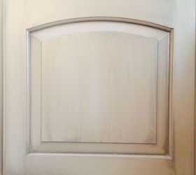 antointette s kitchen cabinet transformation with glazing, kitchen cabinets, kitchen design, kitchen island, painting, AFTER SAMPLE PAINTED GLAZED