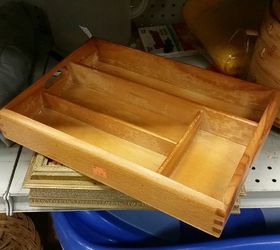 silverware tray turned jewelry display, crafts, organizing, repurposing upcycling, storage ideas, wall decor