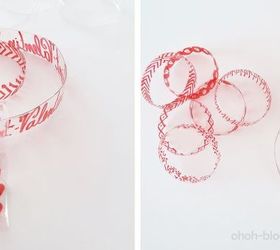 how to make a hearts mobile with plastic bottles, crafts, repurposing upcycling, seasonal holiday decor, valentines day ideas