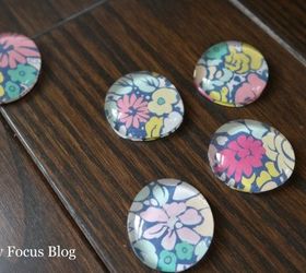 diy glass gem magnets, crafts, decoupage