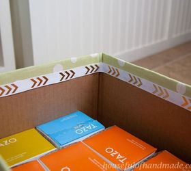 diy fabric covered storage boxes, storage ideas, reupholster
