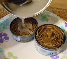 emergency candle diy, repurposing upcycling