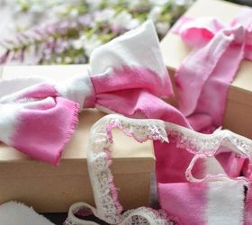 watercolor ribbon tutorial, crafts