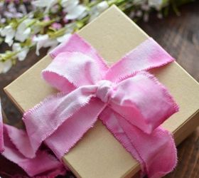 watercolor ribbon tutorial, crafts