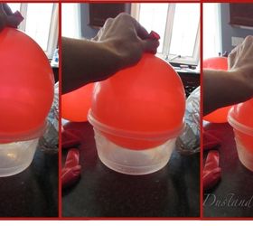 easy balloon topiaries, crafts, how to