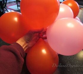 easy balloon topiaries, crafts, how to