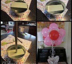 easy balloon topiaries, crafts, how to
