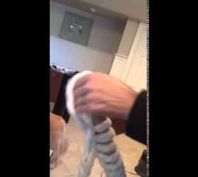 a thick cozy chunky diy blanket in one day, crafts