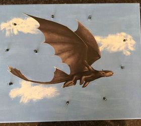 light up canvas art, crafts, decoupage