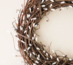 diy pussy willow wreath, crafts, seasonal holiday decor, valentines day ideas, wreaths