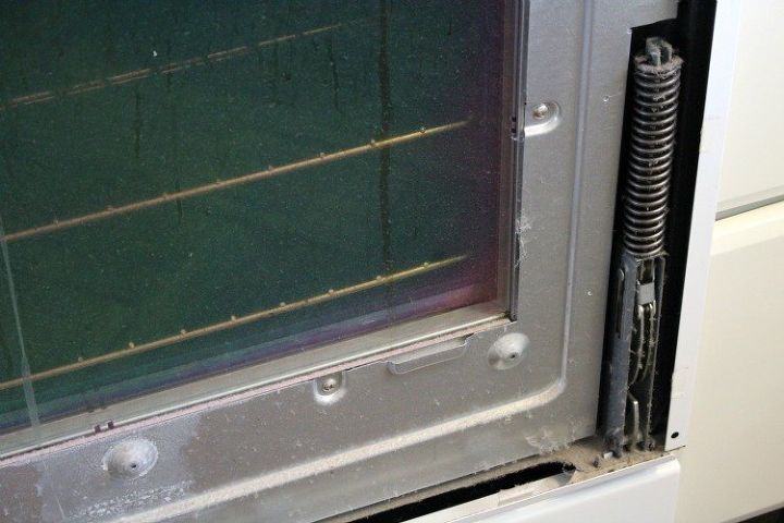how to clean between the glass door on a maytag oven, appliances, cleaning tips