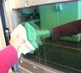 how to clean between the glass door on a maytag oven, appliances, cleaning tips