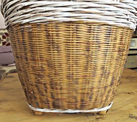 how can i update this boring basket to store my snugglies, painted furniture, storage ideas