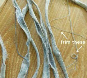 how to make denim yarn from old jeans, crafts, how to, reupholster