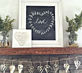 make heart garland from olf book pages, crafts, repurposing upcycling, seasonal holiday decor, valentines day ideas