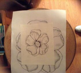 grand ma s table, painted furniture