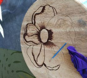 grand ma s table, painted furniture