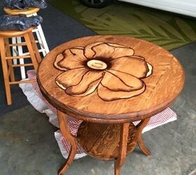 grand ma s table, painted furniture