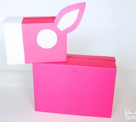 unicorn valentine card holder, crafts, seasonal holiday decor, valentines day ideas