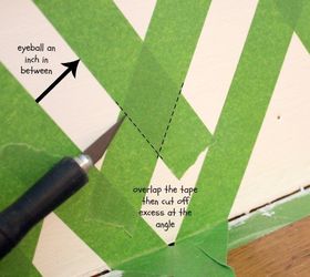 diy chevron painted stairs, painting, stairs