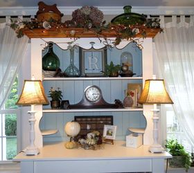 display hutch, diy, painted furniture