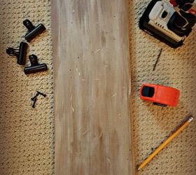 diy recipe holder with hinges, diy, kitchen cabinets, kitchen design