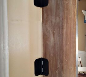 diy recipe holder with hinges, diy, kitchen cabinets, kitchen design