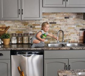 our kitchen cabinet makeover, diy, kitchen cabinets, kitchen design, painting