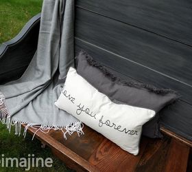 diy bed to bench, diy, how to, outdoor furniture, painted furniture, repurposing upcycling