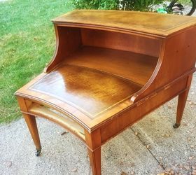 vintage table transformed into lego table, diy, painted furniture, repurposing upcycling