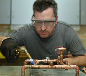 steampunk table lamp from copper tubing, diy, electrical, how to, lighting