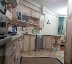 my kitchen refashion, kitchen backsplash, kitchen cabinets, kitchen design, painting, tiling