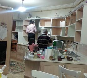 my kitchen refashion, kitchen backsplash, kitchen cabinets, kitchen design, painting, tiling