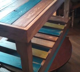 from shipping crate to beautiful table, diy, painted furniture, repurposing upcycling, woodworking projects