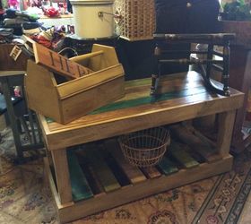 from shipping crate to beautiful table, diy, painted furniture, repurposing upcycling, woodworking projects