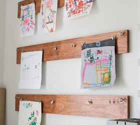 kid s art display, crafts, wall decor