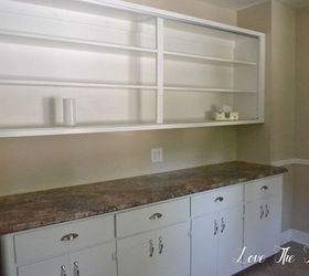 breakfast nook and coffee bar before and after, dining room ideas, home decor, kitchen design, painted furniture