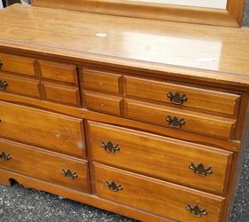 hall table from and old dresser, painted furniture