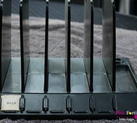 old mail sorter gets upcycled as an phone holder, organizing, repurposing upcycling