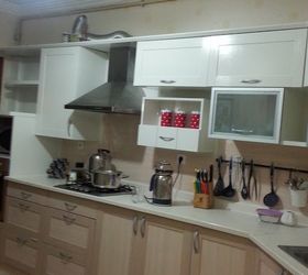 my kitchen refashion, kitchen backsplash, kitchen cabinets, kitchen design, painting, tiling