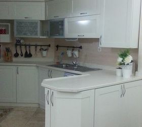 my kitchen refashion, kitchen backsplash, kitchen cabinets, kitchen design, painting, tiling