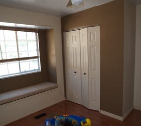 from dark and dingy to fit for a princess, bedroom ideas, home decor, painting