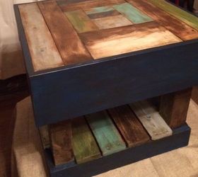 a full truck of someone else s debris became something awesome, painted furniture, repurposing upcycling, woodworking projects